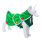 2021 New Pet Sweatshirt Clothes Dog Sleeveless Sweater Green Christmas Tree Clothes Velvet Cloth Comfortable Dog Clothes Outfit