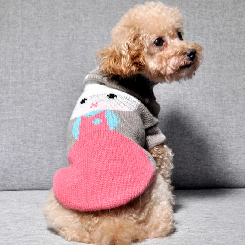 New Year Chrismas Cute Pet Sweater for Small Dogs Cats Winter Puppy Dog Clothes for Chihuahua Dachshund Clothing sweter dla psa