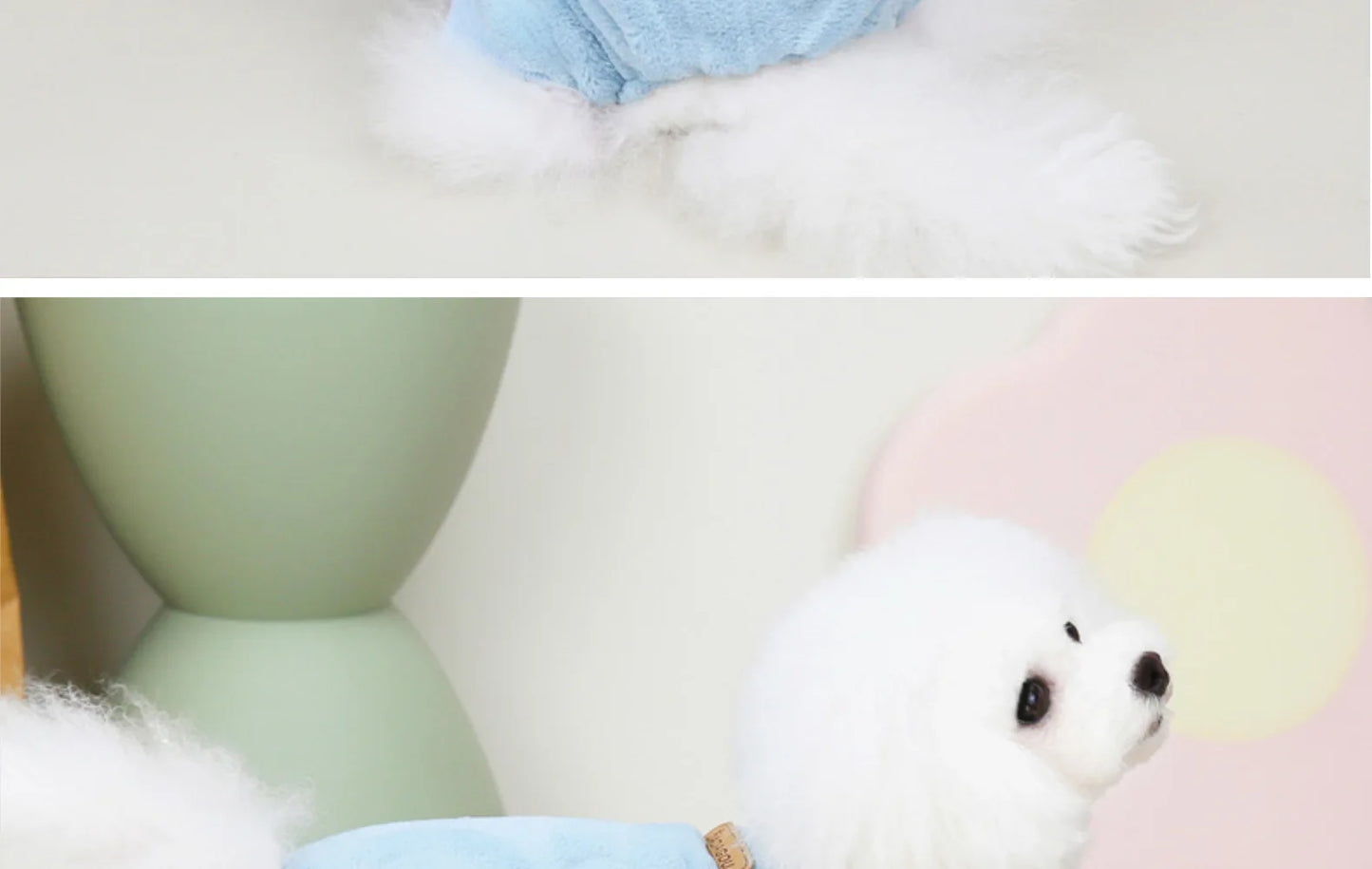 Pet Four Leg Sweater Cat Dog Clothes Autumn and Winter New One-piece Suit Pet Fried Dough Twists Four Leg Coat Dog Pajamas