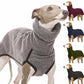 Pet Winter Warm High Collar Jumper Sweater Greyhound Dog Thickened Clothes Coat Pullover For Medium Large Dogs Mascotas Supplies