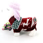 New Year Chrismas Cute Pet Sweater for Small Dogs Cats Winter Puppy Dog Clothes for Chihuahua Dachshund Clothing sweter dla psa