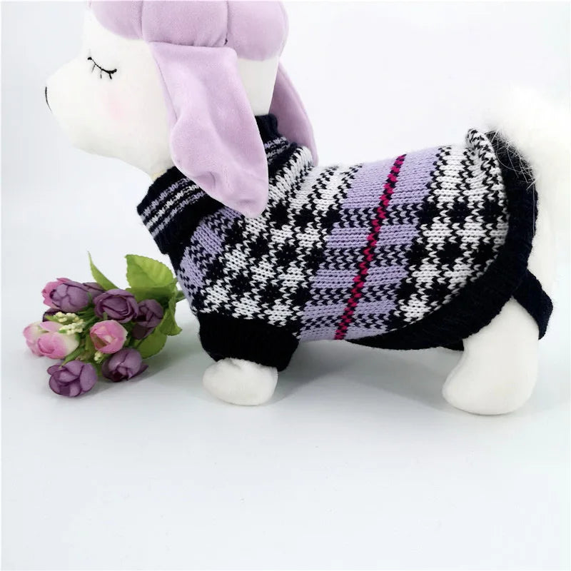 New Year Chrismas Cute Pet Sweater for Small Dogs Cats Winter Puppy Dog Clothes for Chihuahua Dachshund Clothing sweter dla psa