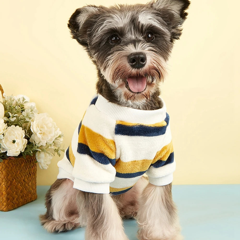 Winter Pet Dog Clothes Warm Schnauzer Clothes for Sphinxes Small Dog Sweater  Clothes for Cat Yorkshire Terrier Pet Products