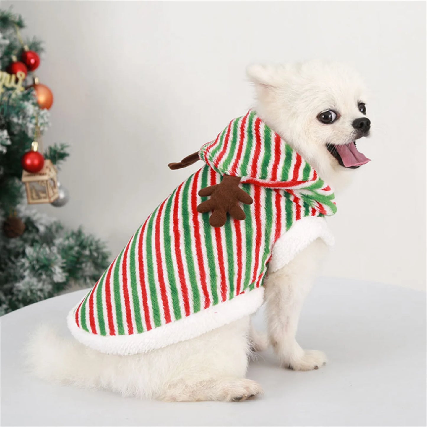 Holiday Dog Costume Sweater for Dogs Small Dog Reindeer Costume