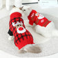 Puppy Small Dog Christmas Costume Pets Cat Clothes Reindeer Holiday Warm Cute Dog Costume Knit High Neck Christmas Sweater