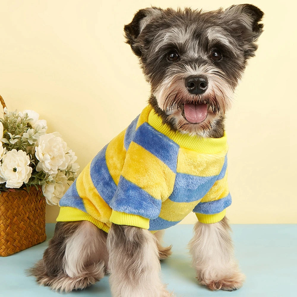 Winter Pet Dog Clothes Warm Schnauzer Clothes for Sphinxes Small Dog Sweater  Clothes for Cat Yorkshire Terrier Pet Products